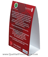 Brampton Custom Table Tents